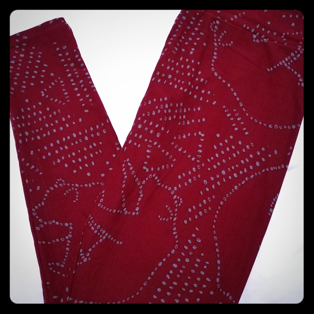 LuLaRoe Bear Tall & Curvy leggings